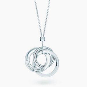 Tiffany and Co 1837 Interlocking circles pendant